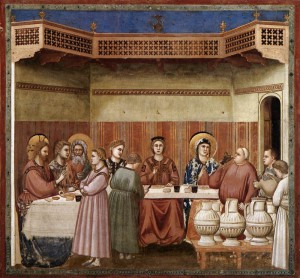 Noces de Cana, Chapelle Scrovegni, c. 1305, Padoue